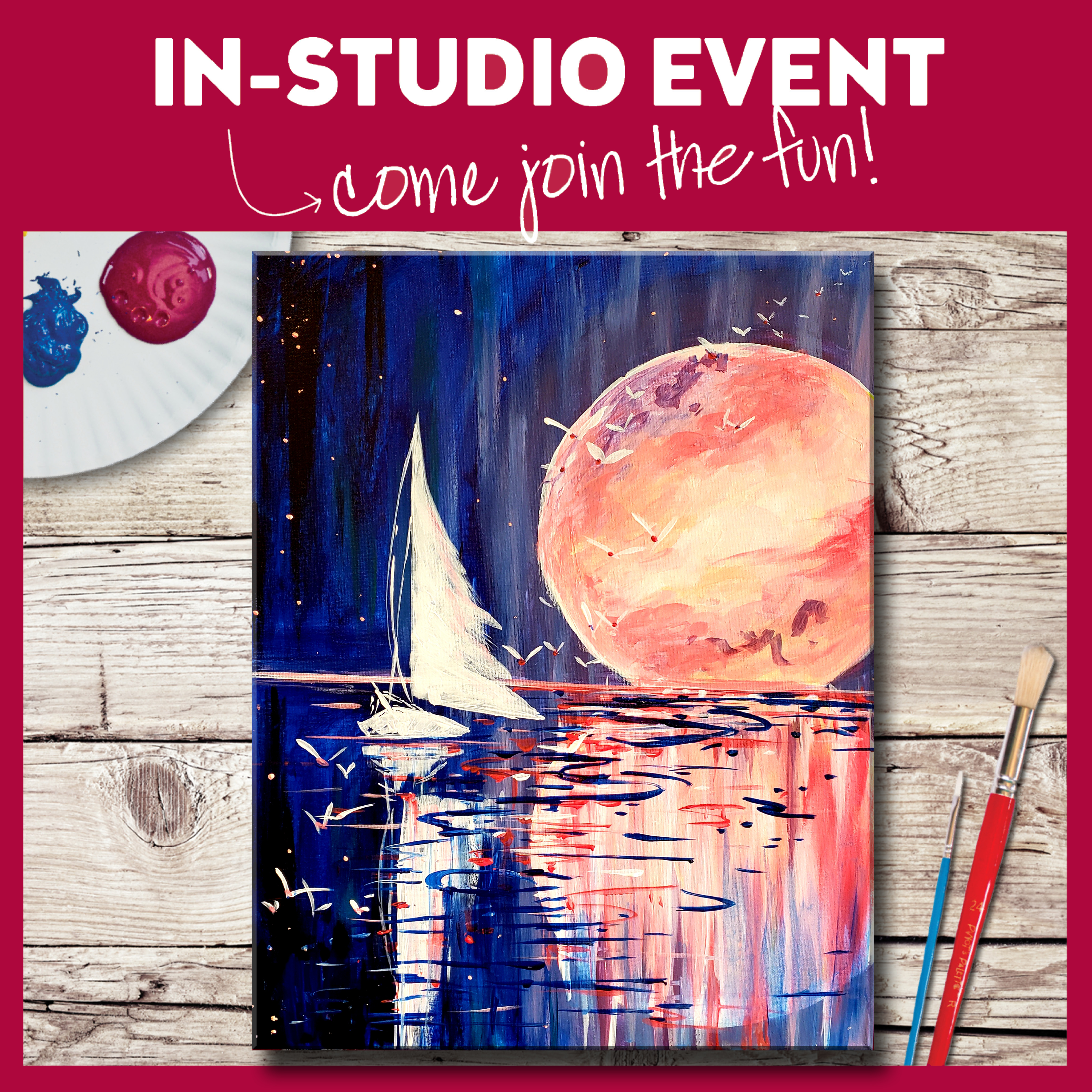 IN-STUDIO EVENT -- LIMITED SEATING FREE SAILING